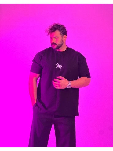 تیشرت ساده طرح دار کد 3394